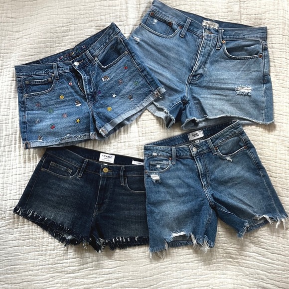 Madewell Pants - Lot of Denim Shorts Paige American Eagle Frame Madewell MULTIPLE SIZES